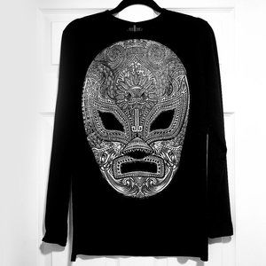 Beautiful long sleeve Luchador shirt (unisex)
